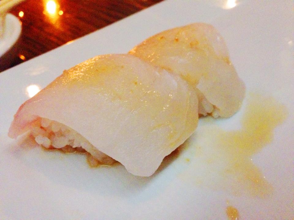 (6) Halibut Sushi (2-pc)